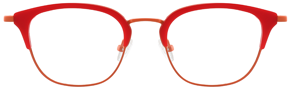Try on glasses: Prescription Glasses 35030 Red