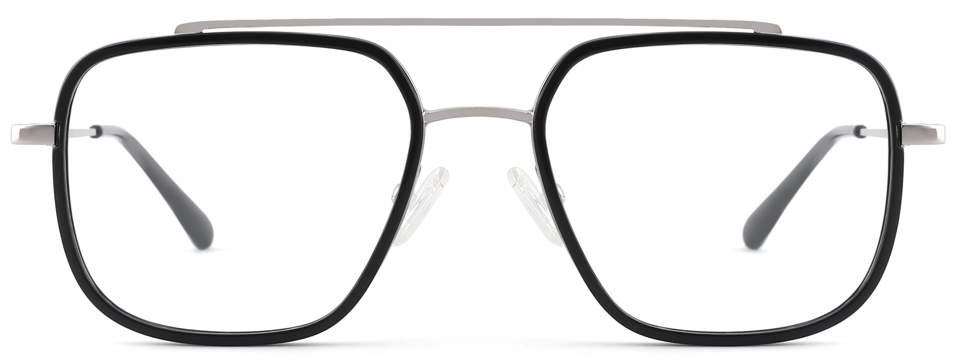 Aviator Prescription Glasses 35032 Black from CheapGlasses123.com