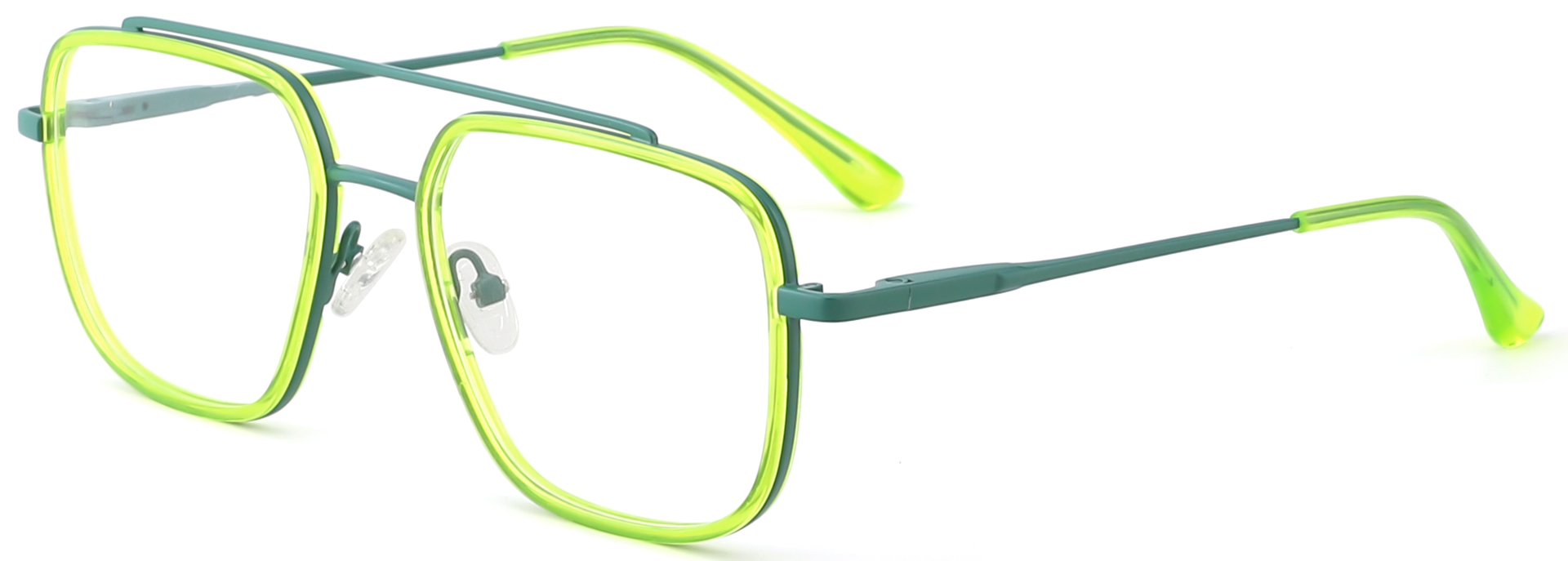 Cheapglasses123.com Aviator Prescription Glasses 35032 Green