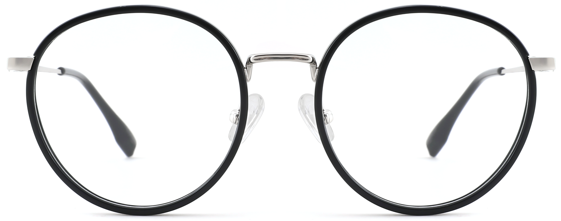 Round Prescription Glasses 35033 Black from cheapGlasses123.com