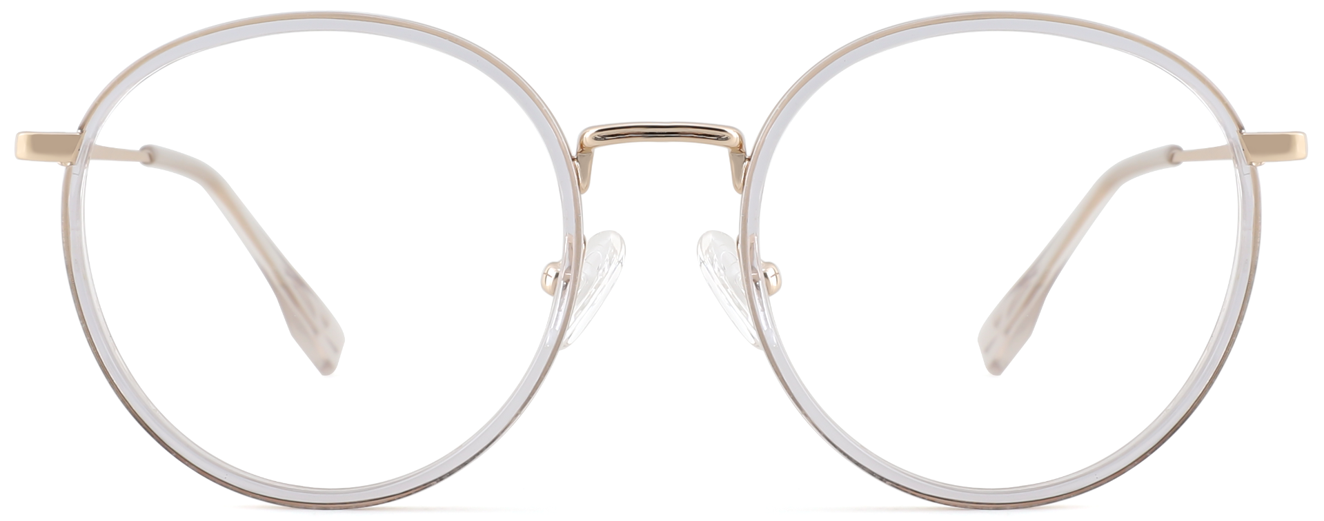 Round Prescription Glasses 35033 Clear from CheapGlasses123.com