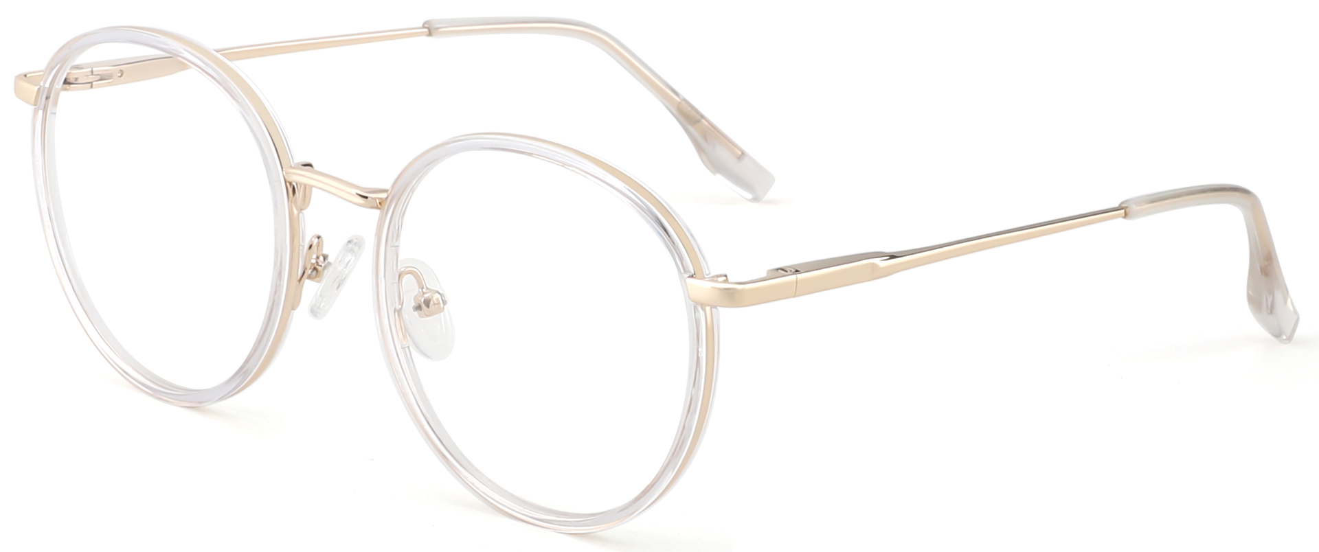 Cheapglasses123.com Round Prescription Glasses 35033 Clear