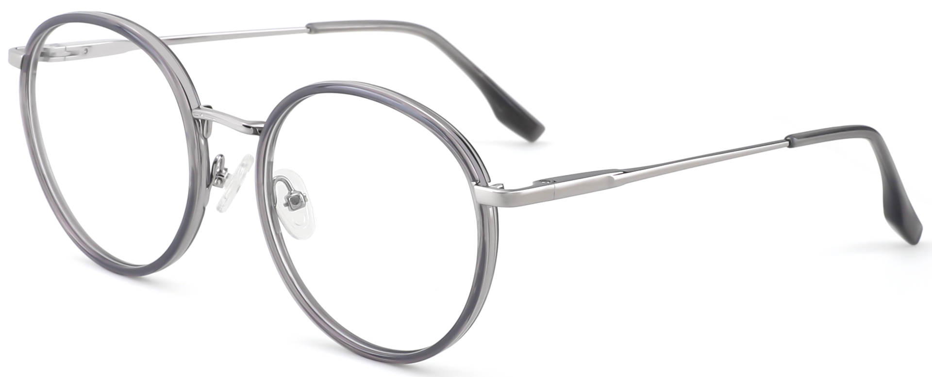 Cheapglasses123.com Round Prescription Glasses 35033 Gray