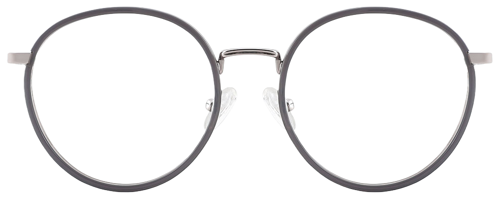 Tryon glasses: Round Prescription Glasses 35033 Gray