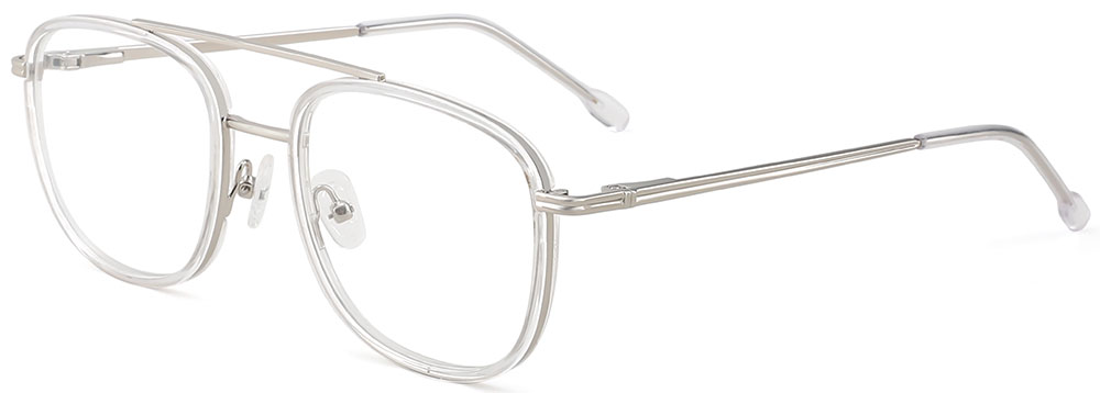 Cheapglasses123.com Aviator Prescription Glasses 35036 Silver
