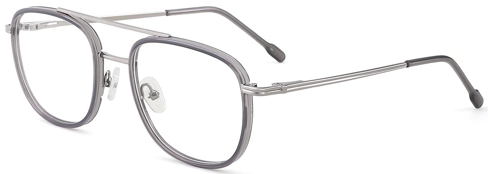 Cheapglasses123.com Aviator Prescription Glasses 35036 Gray