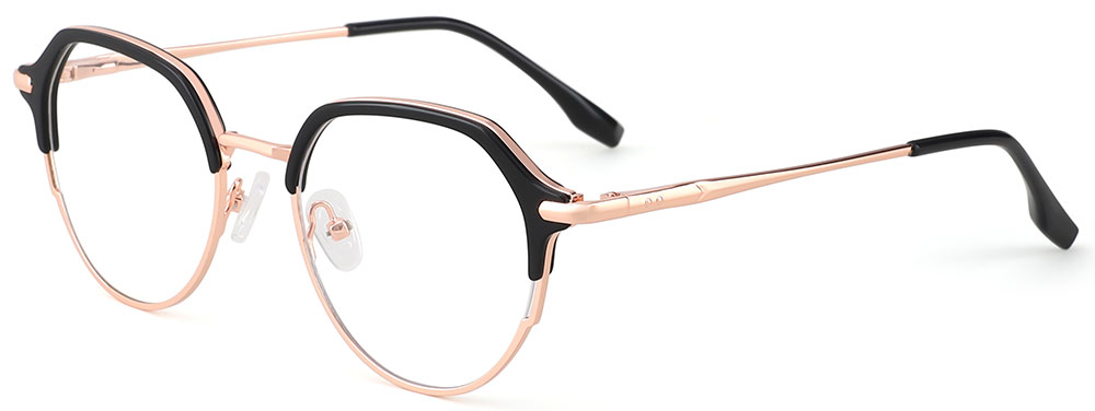 Cheapglasses123.com Prescription Glasses 35037 Black Gold