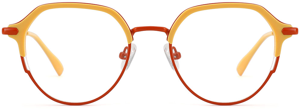 Cheap Prescription Glasses 35037 Yellow Red from Cheapglasses123.com