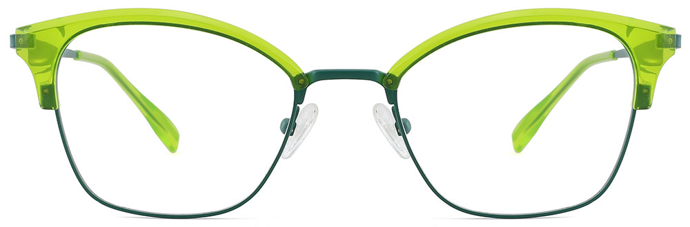Cat Eye Prescription Glasses 35039 Green from cheapglasses123.com