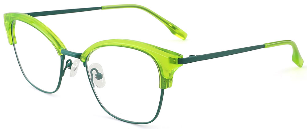 Cheapglasses123.com Cat Eye Prescription Glasses 35039 Green