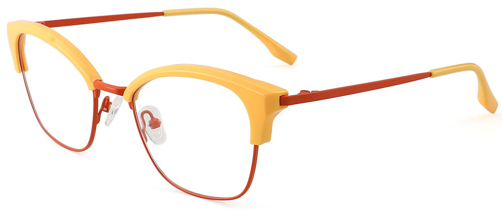 Cheapglasses123.com Cat Eye Prescription Glasses 35039 Yellow