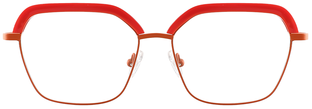 Try on glasses: Prescription Glasses 35040 Red