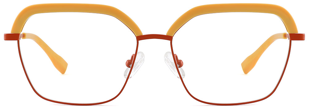 Prescription Glasses 35040 Yellow Red from cheapglasses123.com