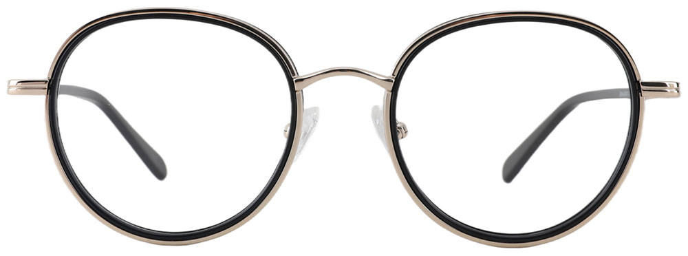 Prescription Glasses 35043 Gold Black