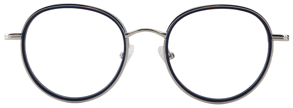 Try on glasses: Prescription Glasses 35043 Blue