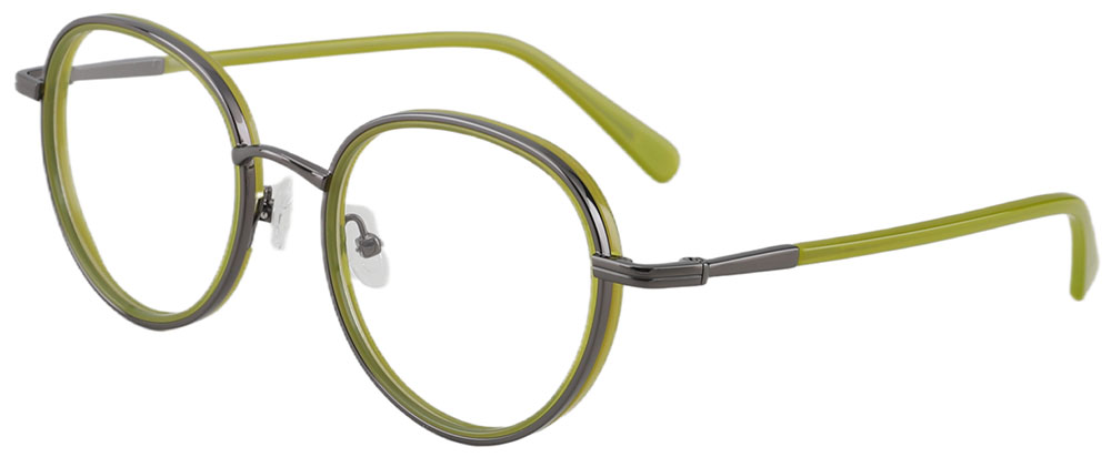 Cheapglasses123.com Prescription Glasses 35043 Black Green