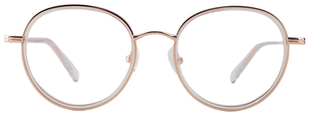 Cheap Prescription Glasses 35043 Gold from cheapglasses123.com