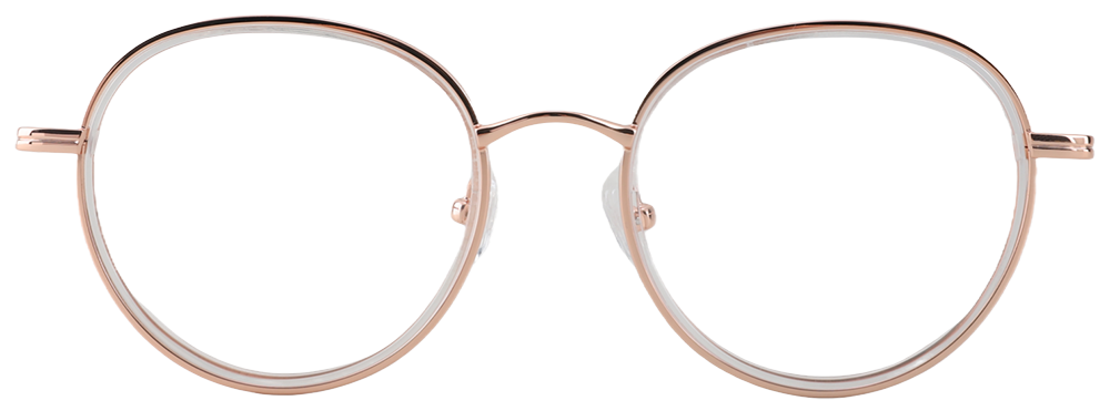 Try on glasses: Prescription Glasses 35043 Gold