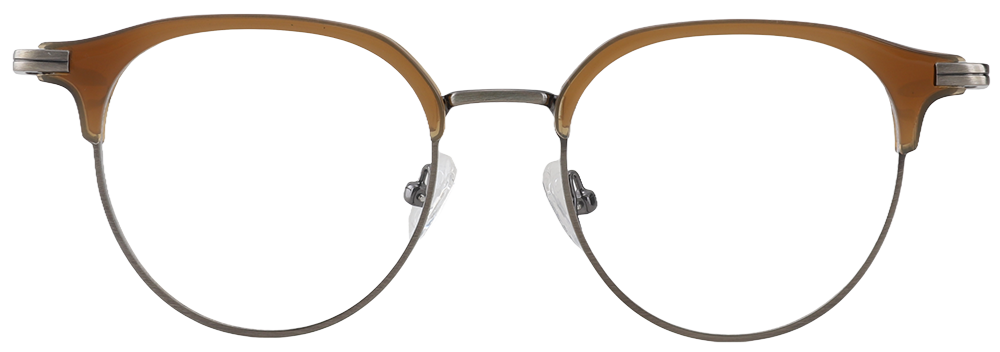 Try on glasses: Prescription Glasses 35044 Brown