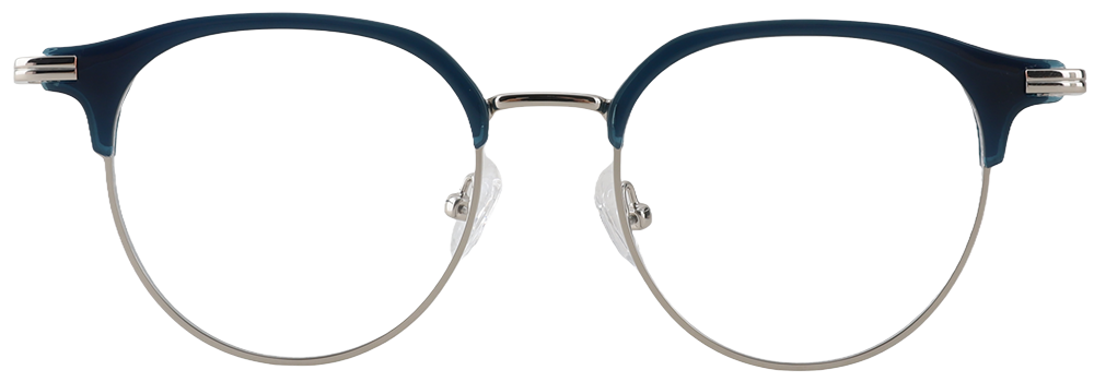 Try on glasses:  Prescription Glasses 35044 Blue