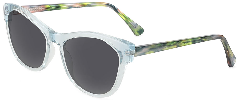 Cat Eye Prescription Sunglasses 39003 Blue Tortoise