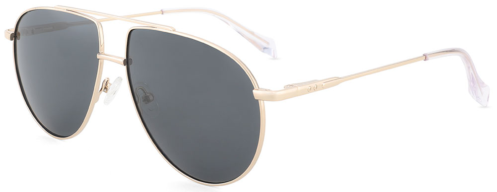 Aviator Prescription Sunglasses 39019 Gold