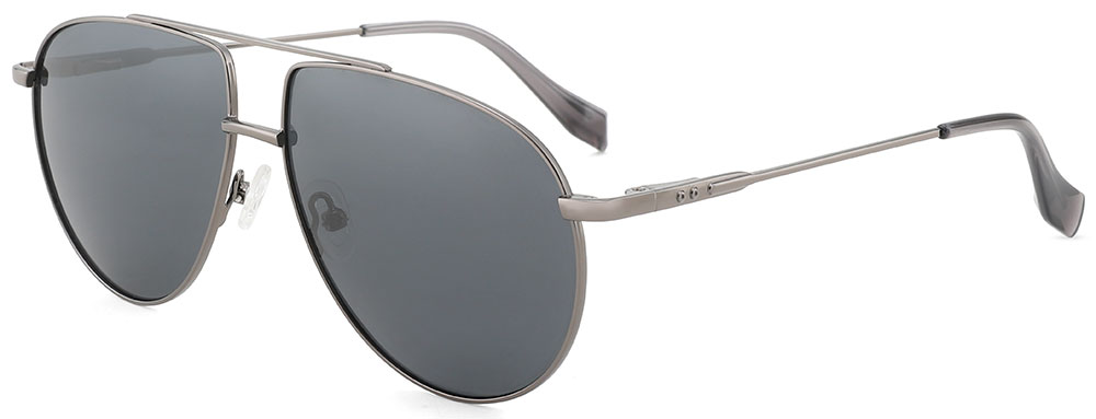 Aviator Prescription Sunglasses 39019 Gray