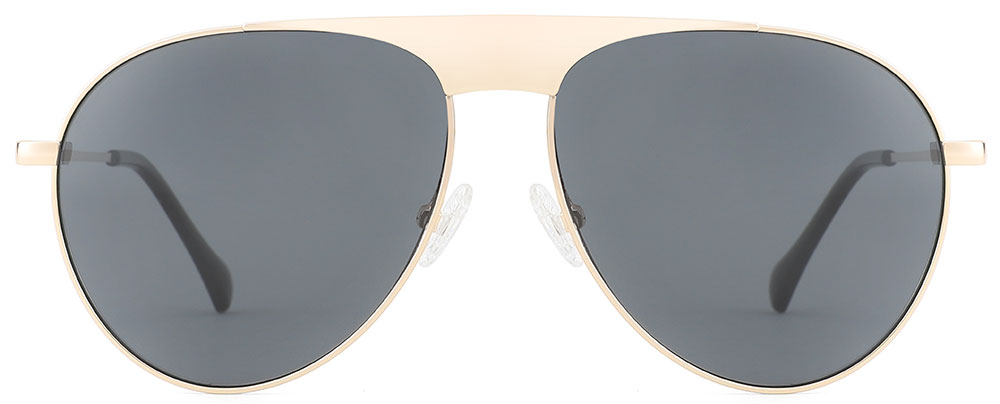 Aviator Prescription Sunglasses 39023 Gold from cheapglasses123.com