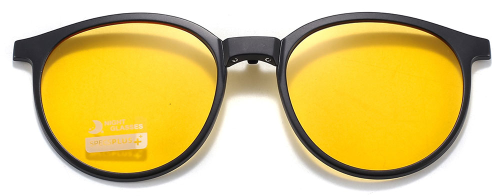 Magnetic Clip-On Sunglasses 8303 Red