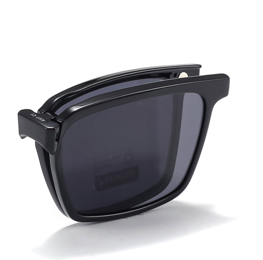Magnetic Clip-On Sunglasses 8305 Black 
