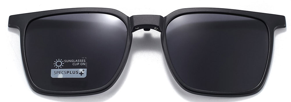 Magnetic Clip-On Sunglasses 8306 Black