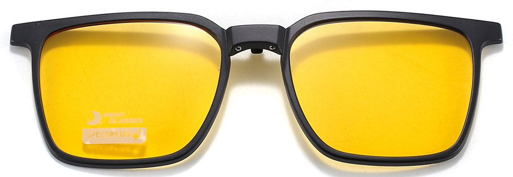 Magnetic Clip-On Sunglasses 8306 Black