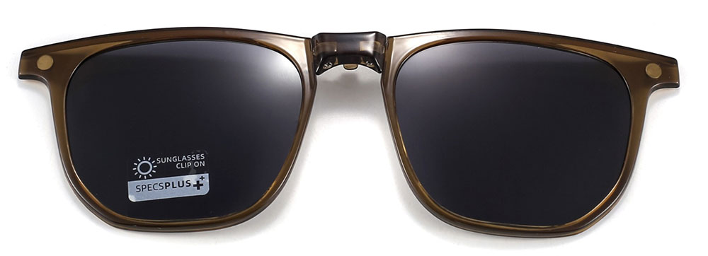 Magnetic Clip-On Sunglasses 8310 Brown