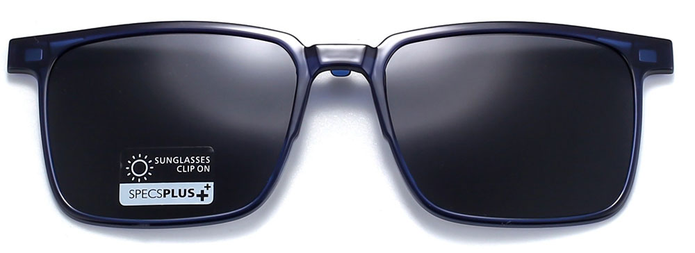 Magnetic Clip-On Sunglasses 8501 Black