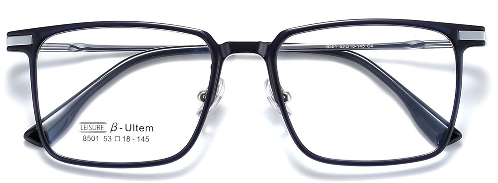 Magnetic Clip-On Sunglasses 8501 Black