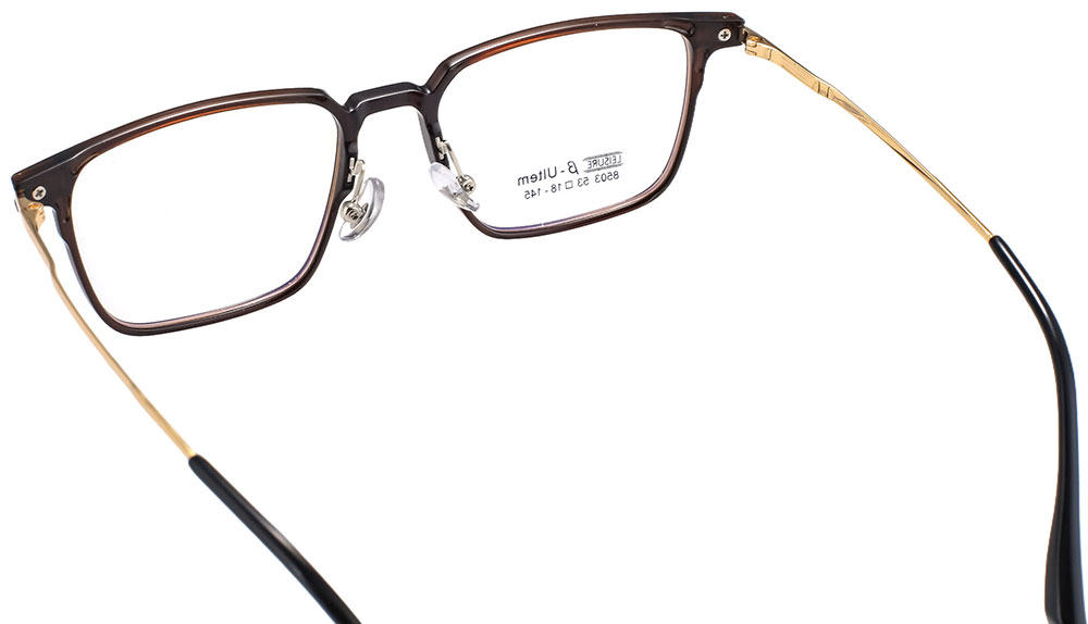 Magnetic Clip-On Sunglasses 8503 Brown