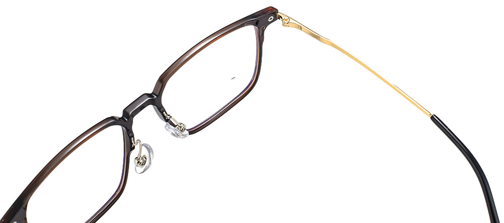 Magnetic Clip-On Sunglasses 8503 Brown