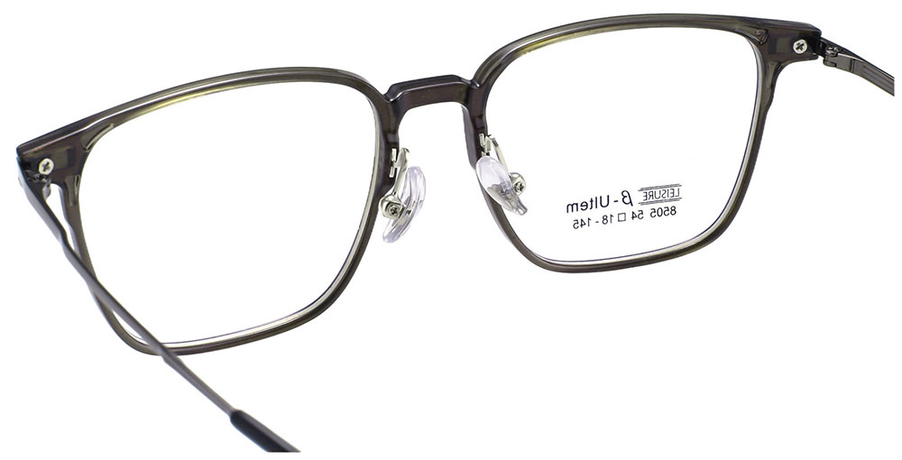 Magnetic Clip-On Sunglasses 8505 Gray