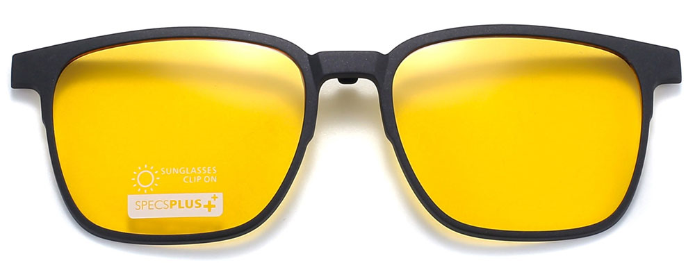 Magnetic Clip-On Sunglasses 8505 Gray