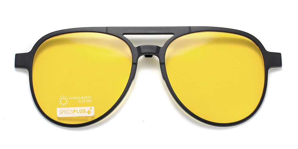 Magnetic Clip-On Sunglasses 8508 Black