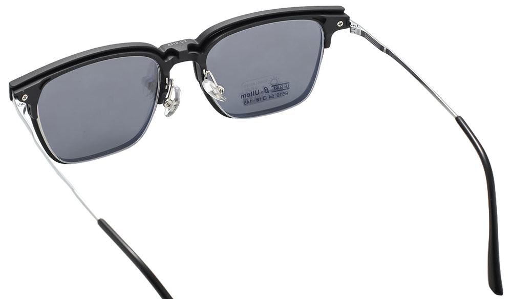 Magnetic Clip-On Sunglasses 8510 Black
