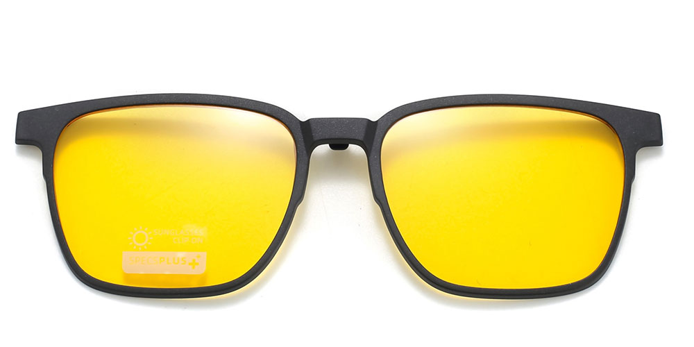 Magnetic Clip-On Sunglasses 8510 Black