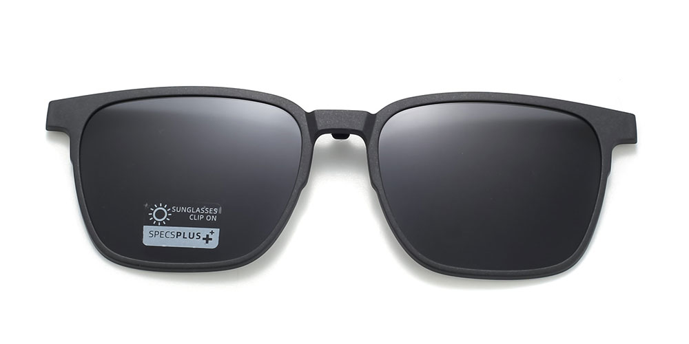 Magnetic Clip-On Sunglasses 8510 Black