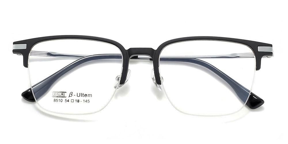 Magnetic Clip-On Sunglasses 8510 Black