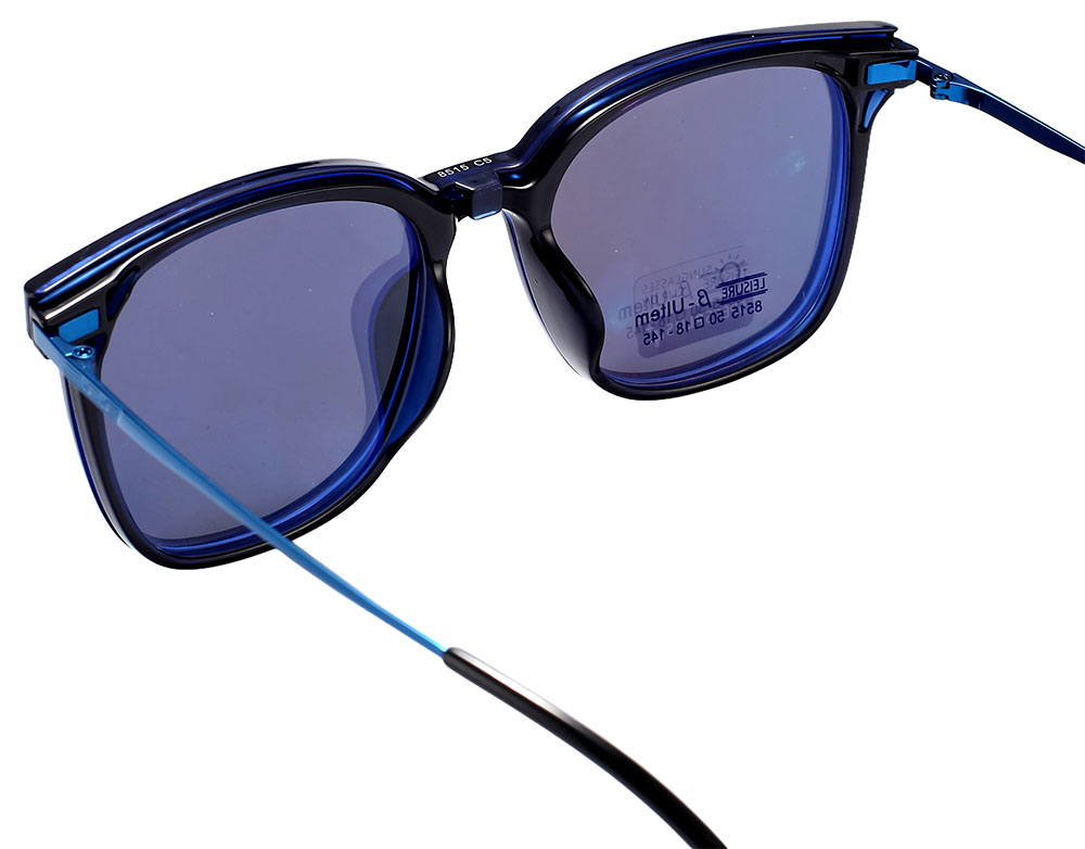 Magnetic Clip-On Sunglasses 8515 Blue