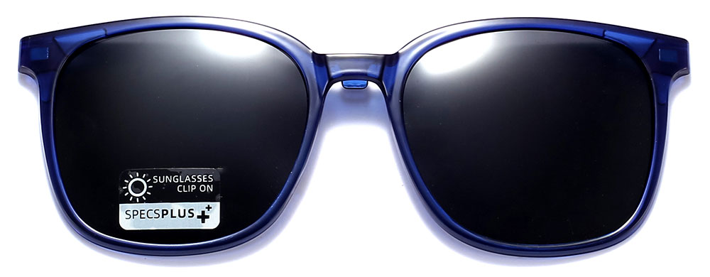 Magnetic Clip-On Sunglasses 8515 Blue