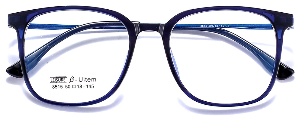 Magnetic Clip-On Sunglasses 8515 Blue