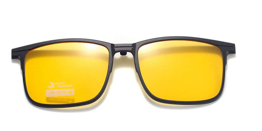 Magnetic Clip-On Sunglasses 8522 Blue