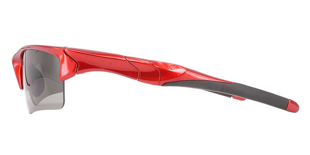 U030 Prescription Sports Sunglasses Red - ANSI Z87.1 Certified