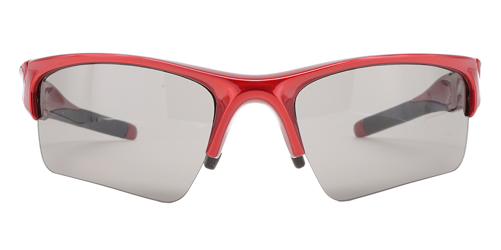 U030 Prescription Sports Sunglasses Red - ANSI Z87.1 Certified